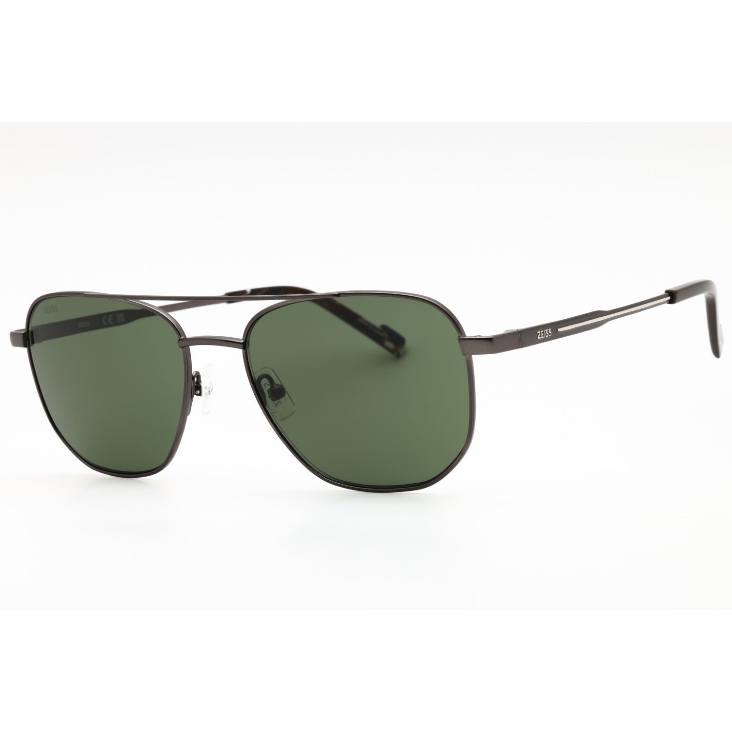 Zeiss ZS24149S Men Sunglasses Satin Gunmetal/Green