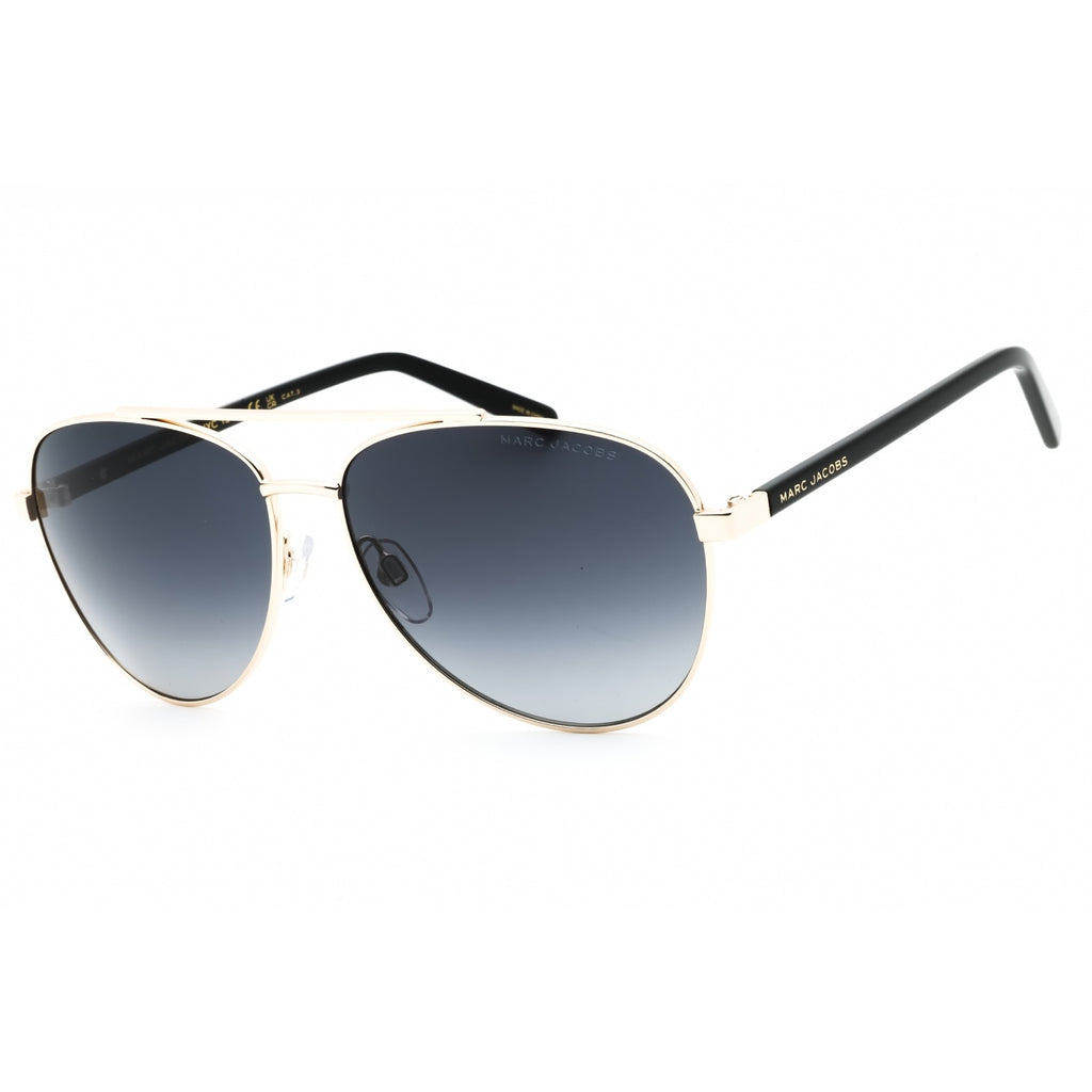 Marc Jacobs MARC 760/S Women Sunglasses Gold/Black/Dark Grey Gradient