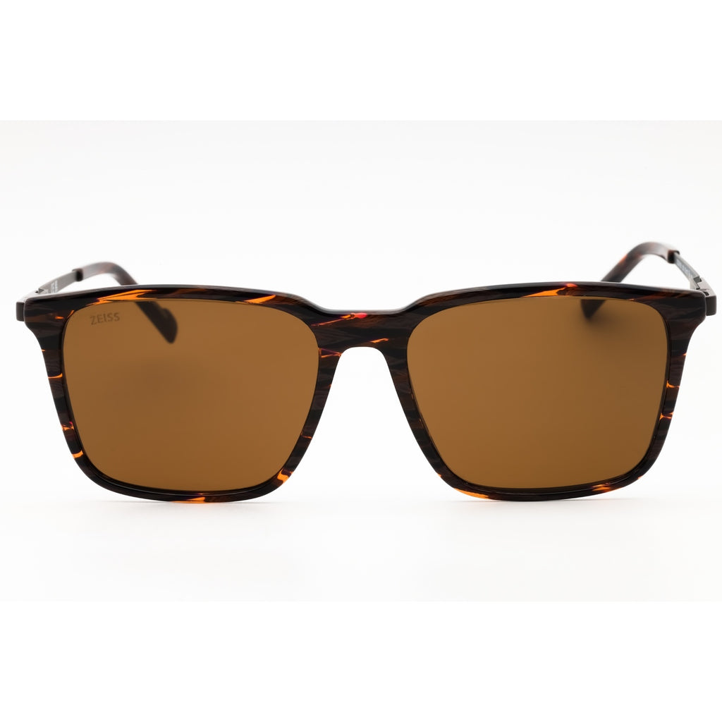 Zeiss ZS23716S Men Sunglasses Textured Brown/Grey/Brown