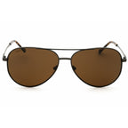 Zeiss ZS24150SP Men Polarized Sunglasses Matte Black/Dark Gun