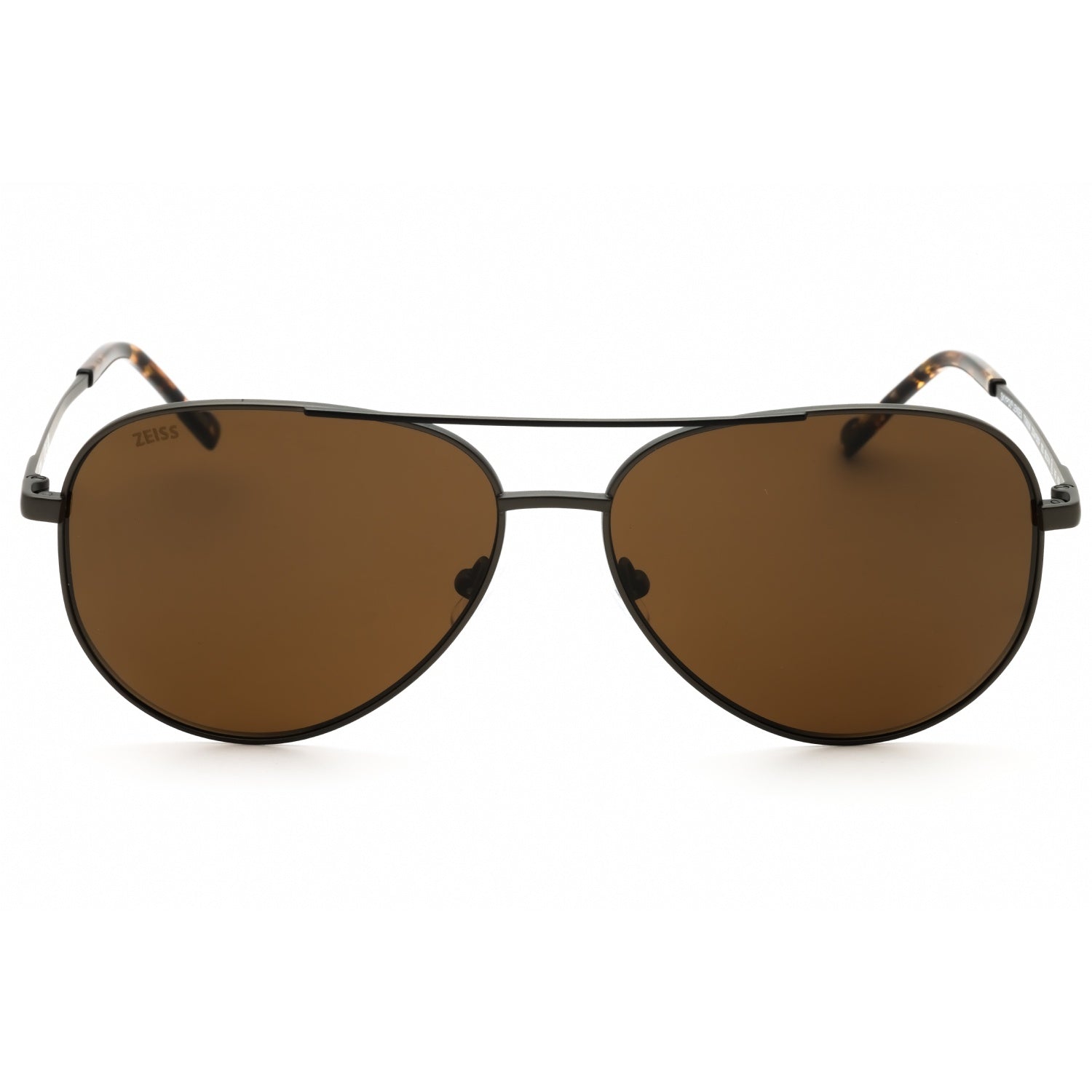 Zeiss ZS24150SP Men Polarized Sunglasses Matte Black/Dark Gun