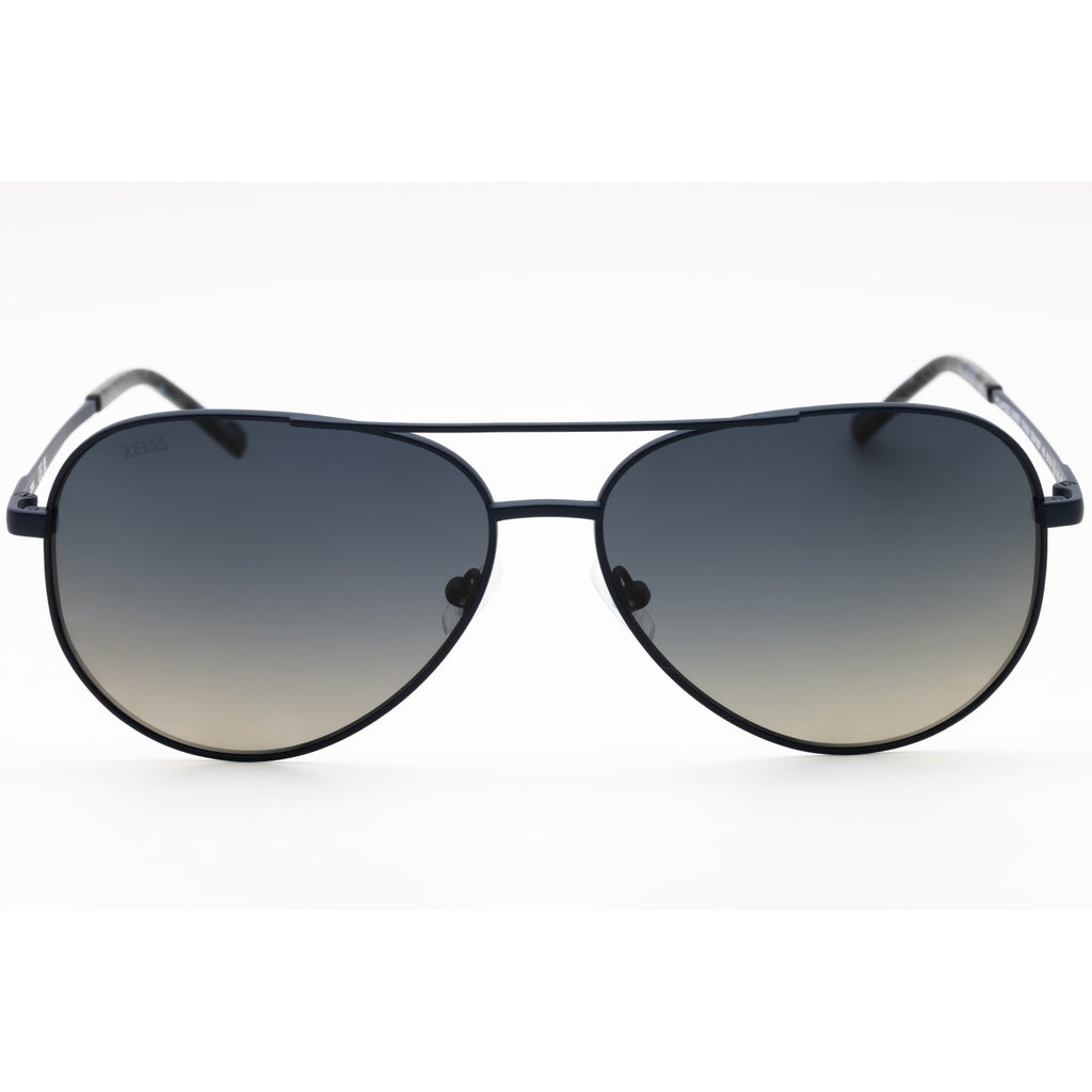 Zeiss ZS24150SP Men Polarized Sunglasses Satin Blue/Blue Gradient
