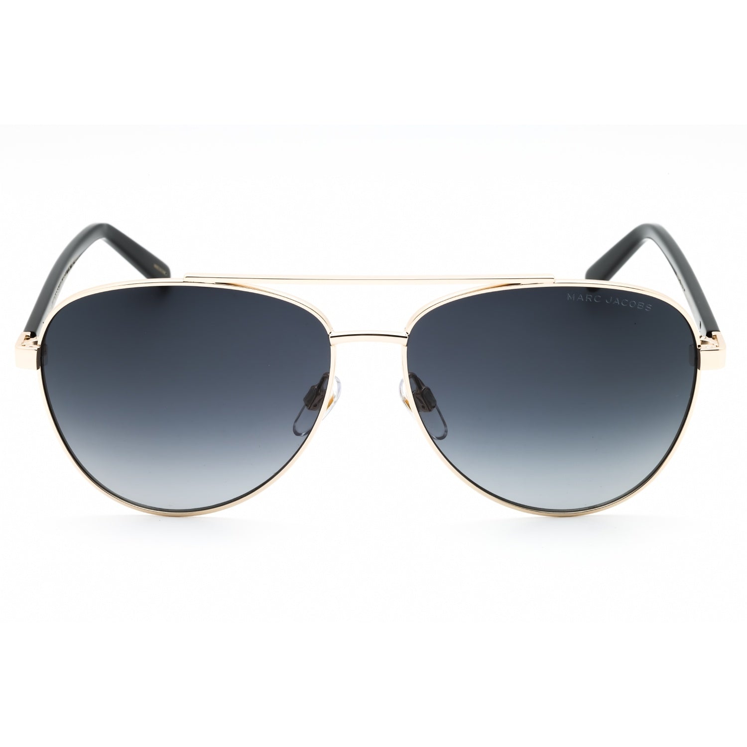 Marc Jacobs MARC 760/S Women Sunglasses Gold/Black/Dark Grey Gradient