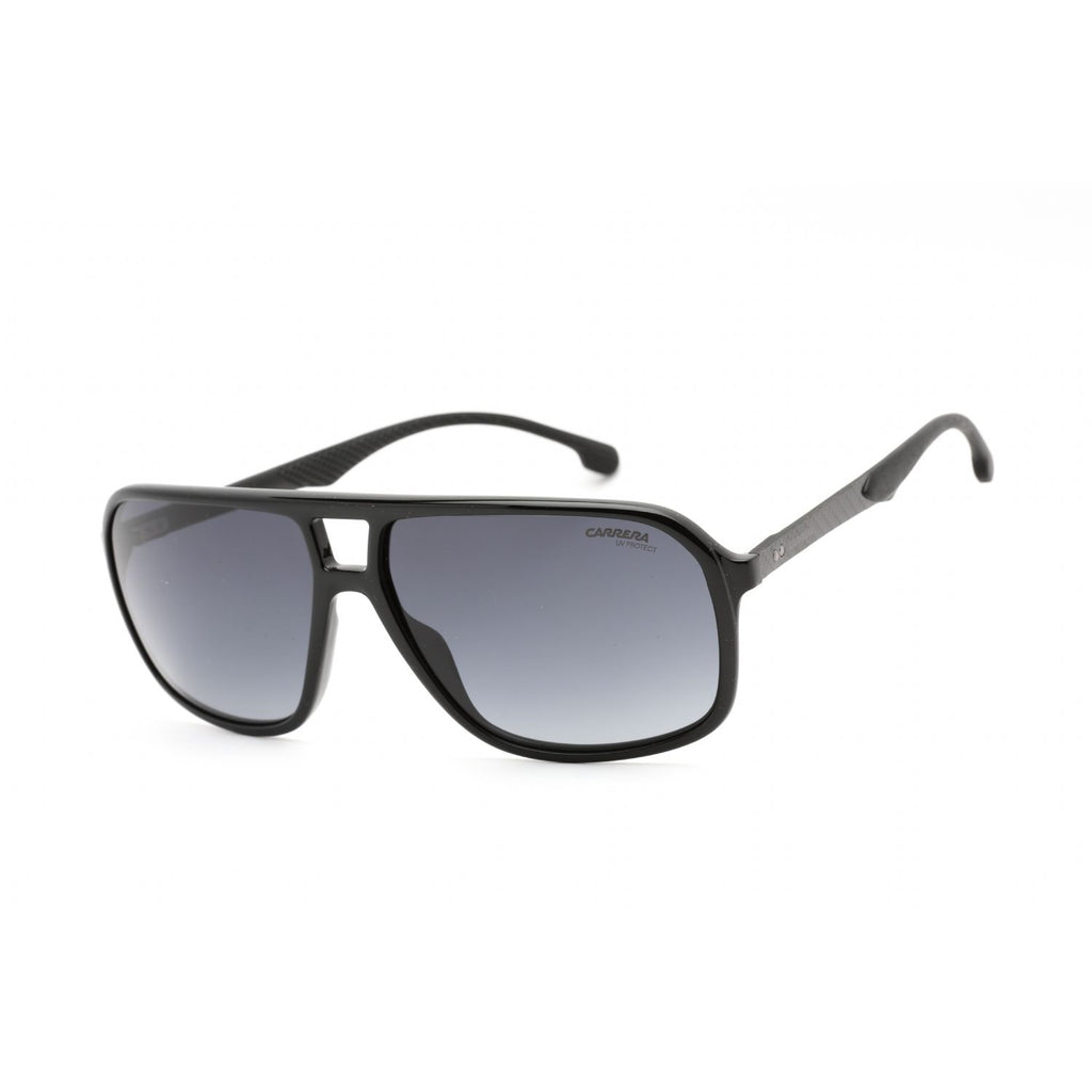 Carrera 8035/S Black / Grey Gradient Rectangular Sunglasses