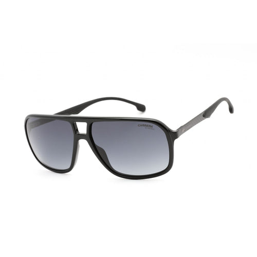 Carrera 8035/S Black / Grey Gradient Rectangular Sunglasses