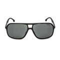 Carrera 8035/S Grey / Grey Polarized Rectangular Sunglasses
