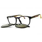 Carrera CA 8062/CS Black / Orange Rectangular Sunglasses
