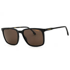 Carrera 259/S Black / Brown Rectangular Sunglasses