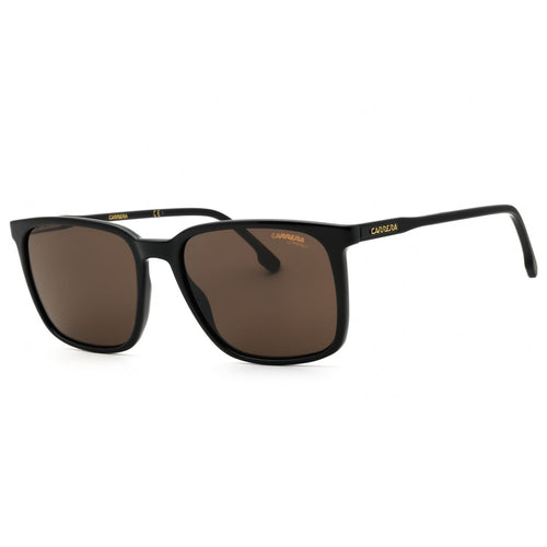 Carrera 259/S Black / Brown Rectangular Sunglasses