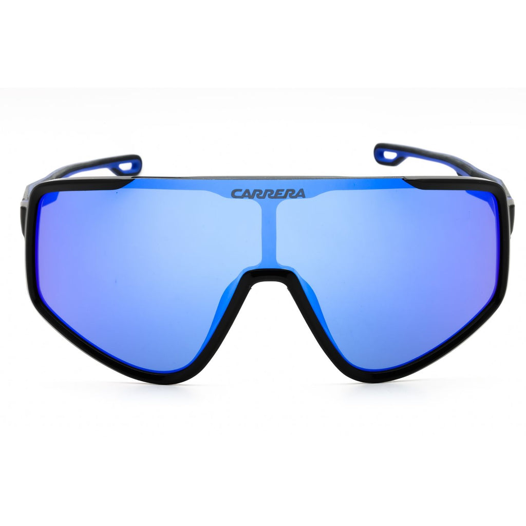 Carrera 4017/S Black / Blue ML Shield Sunglasses