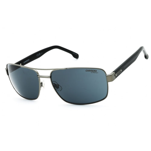 Carrera 8063/S DK RUTHEN / Grey Rectangular Metal Sunglasses