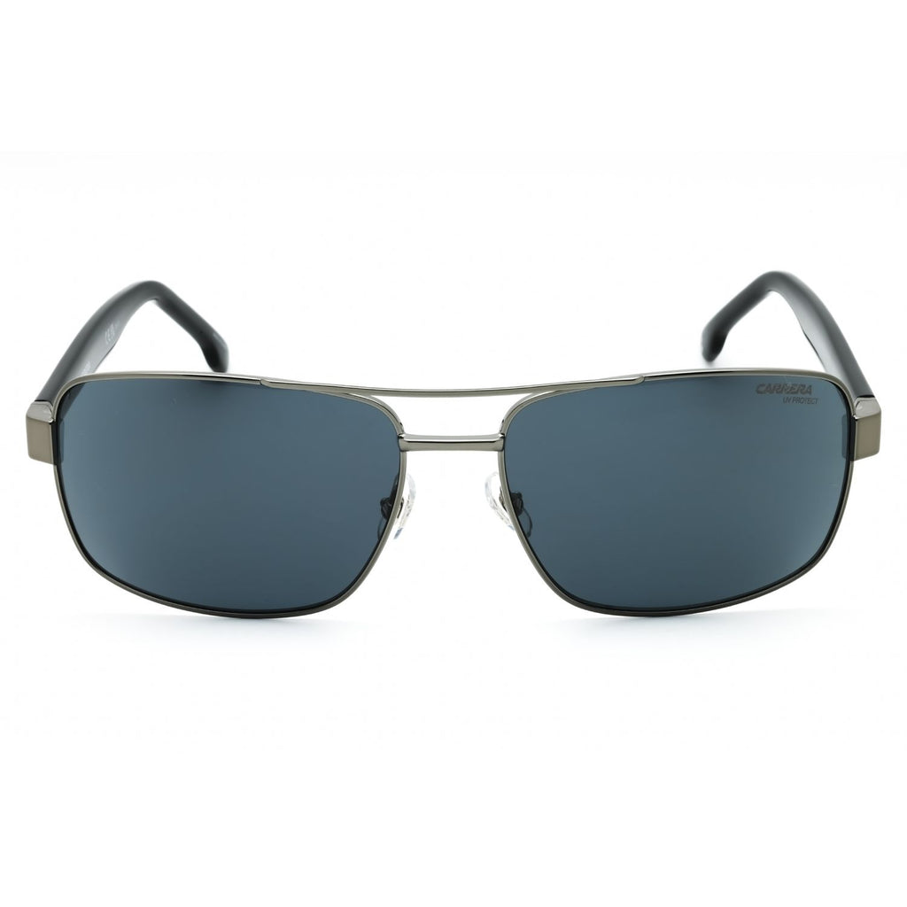 Carrera 8063/S DK RUTHEN / Grey Rectangular Metal Sunglasses