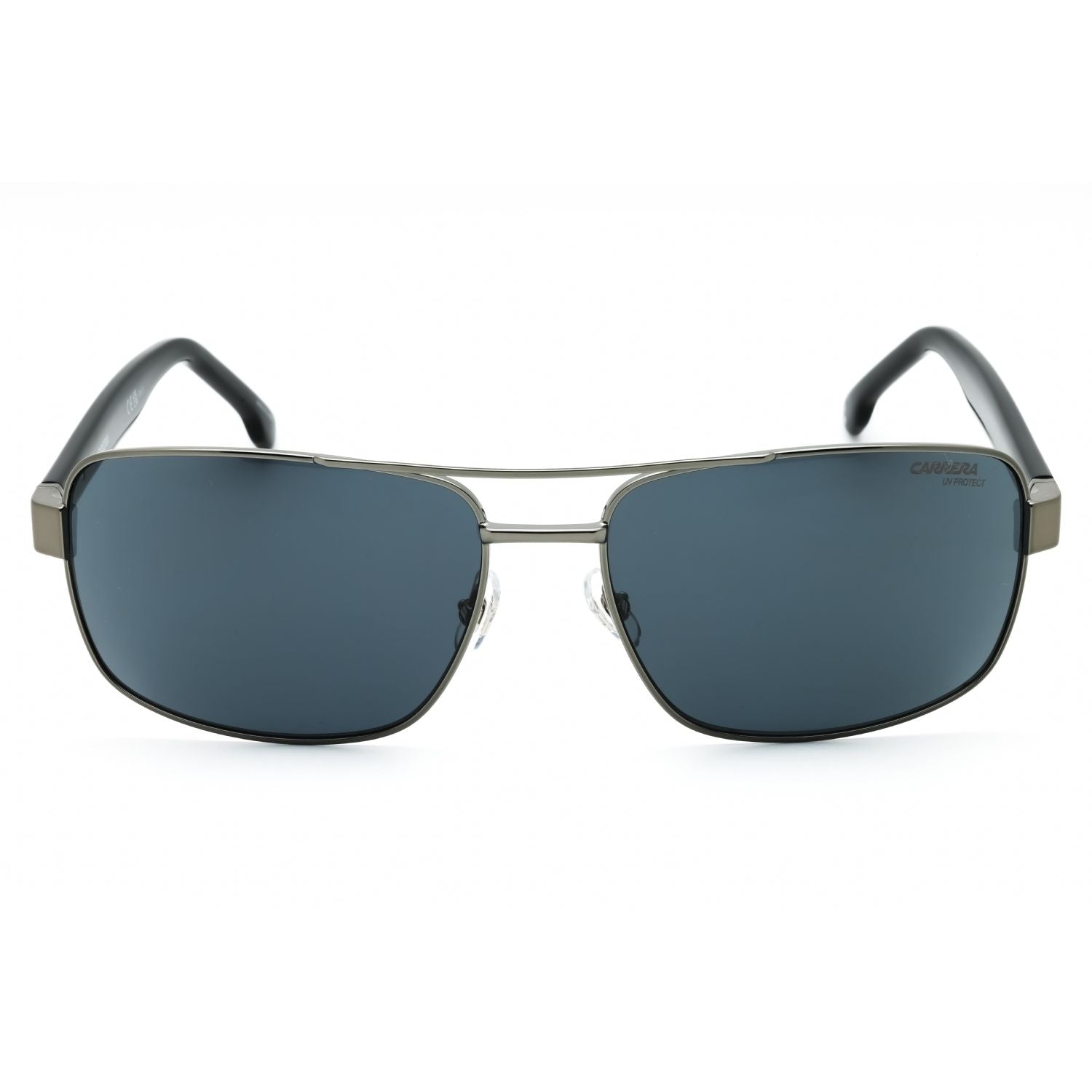 Carrera 8063/S DK RUTHEN / Grey Rectangular Metal Sunglasses