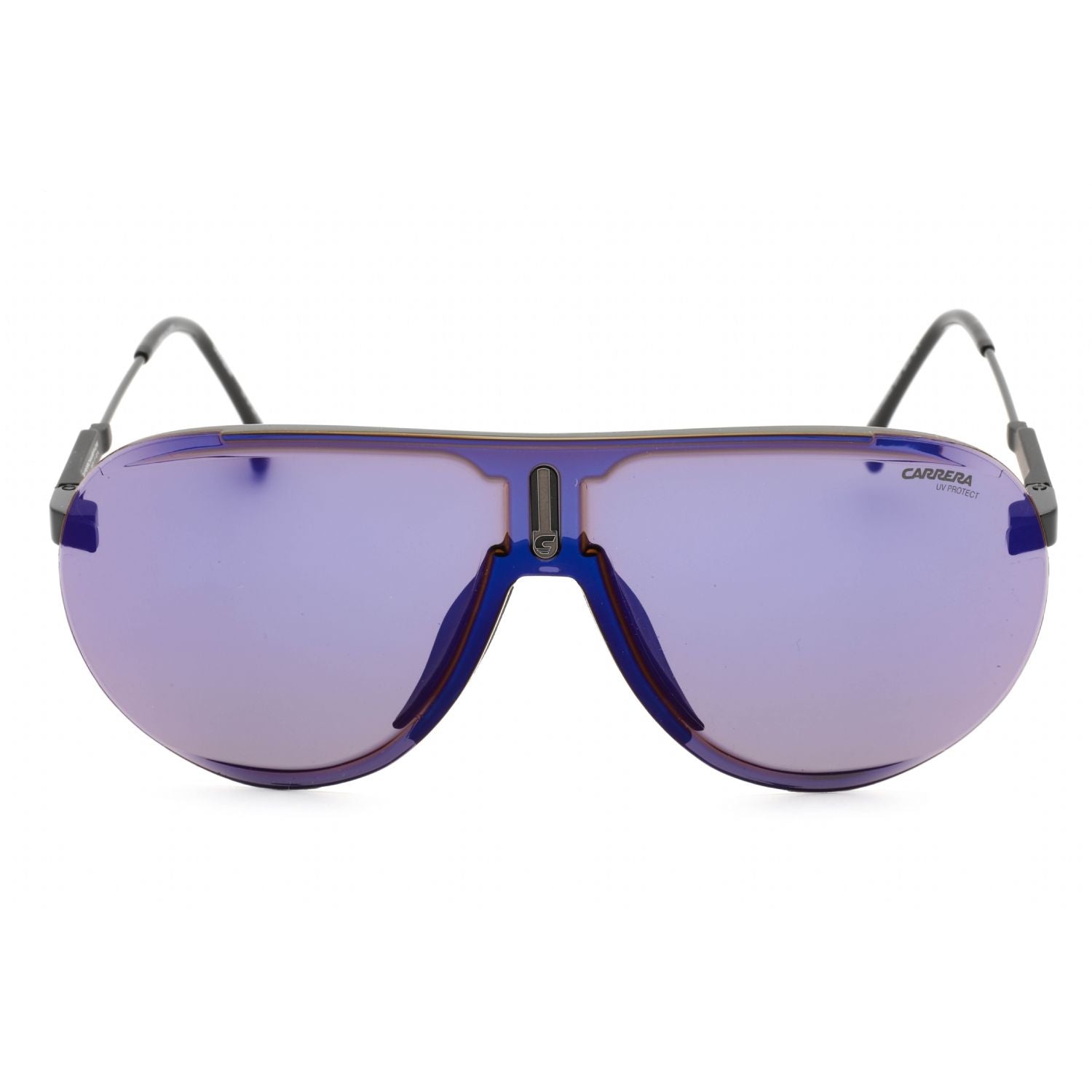 Carrera SUPERCHAMPION Black Blue / Blue Sky SP Aviator Metal Sunglasses