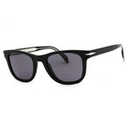 David Beckham DB 1006/S Rectangular Sunglasses – Black/Grey Polarized
