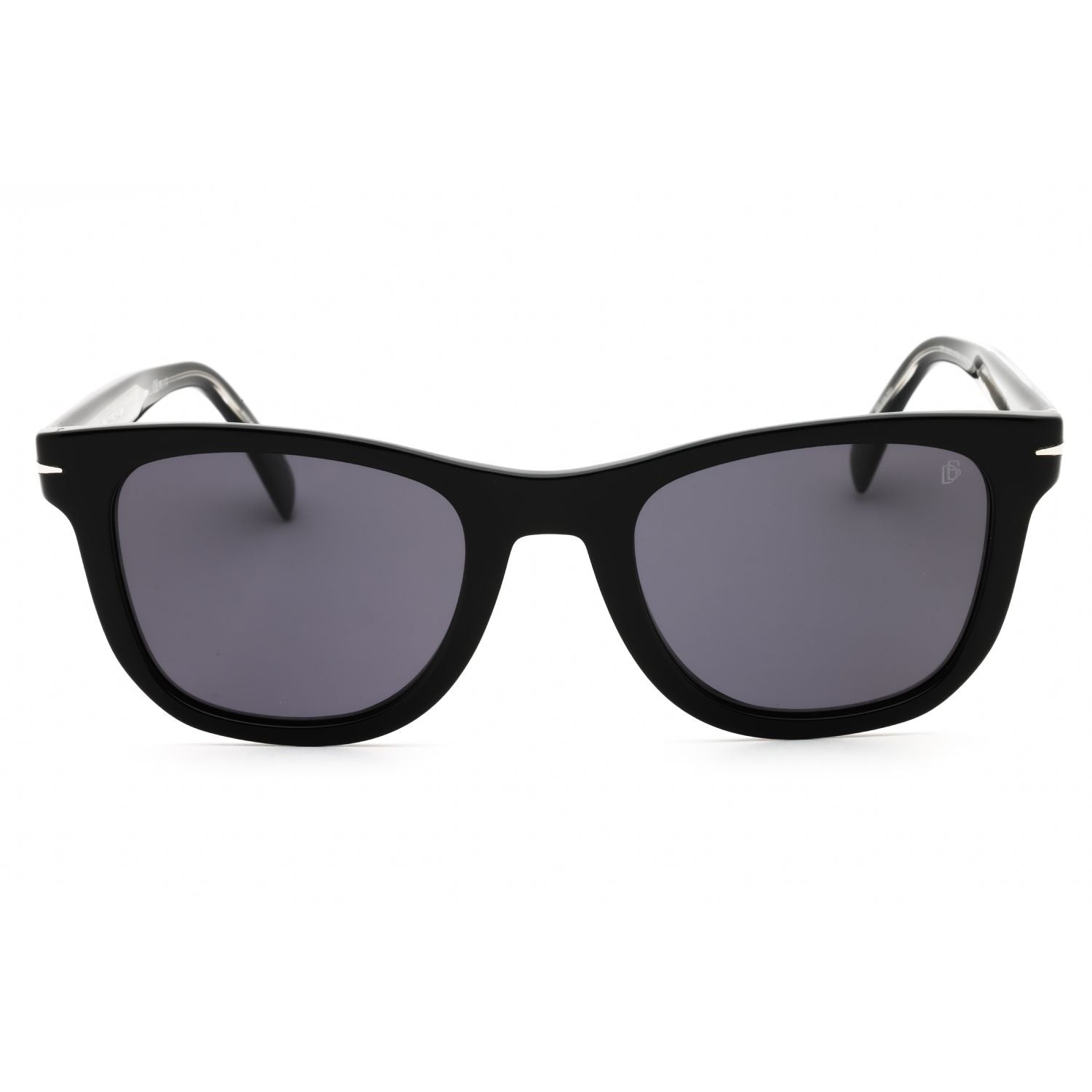 David Beckham DB 1006/S Rectangular Sunglasses – Black/Grey Polarized