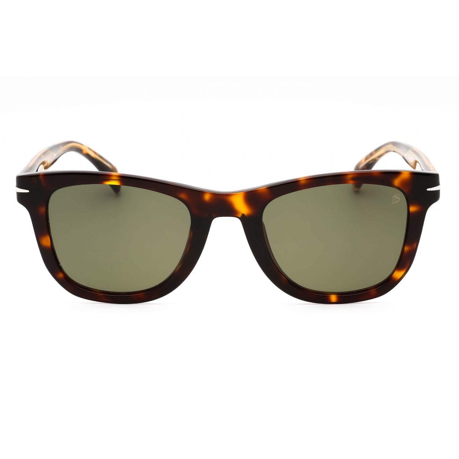 David Beckham DB 1006/S Rectangular Sunglasses – Havana/Green