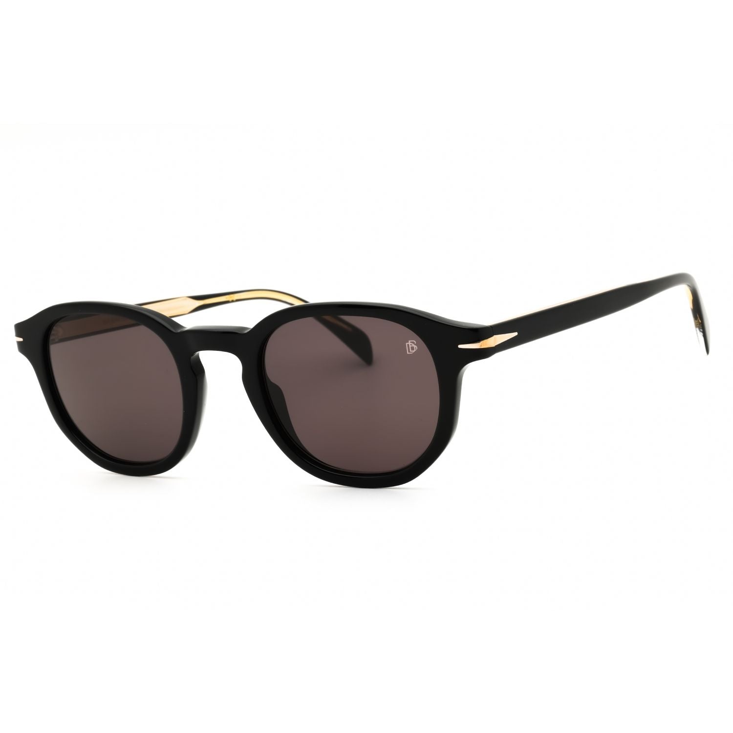 David Beckham DB 1007/S Round Sunglasses – Black/Grey