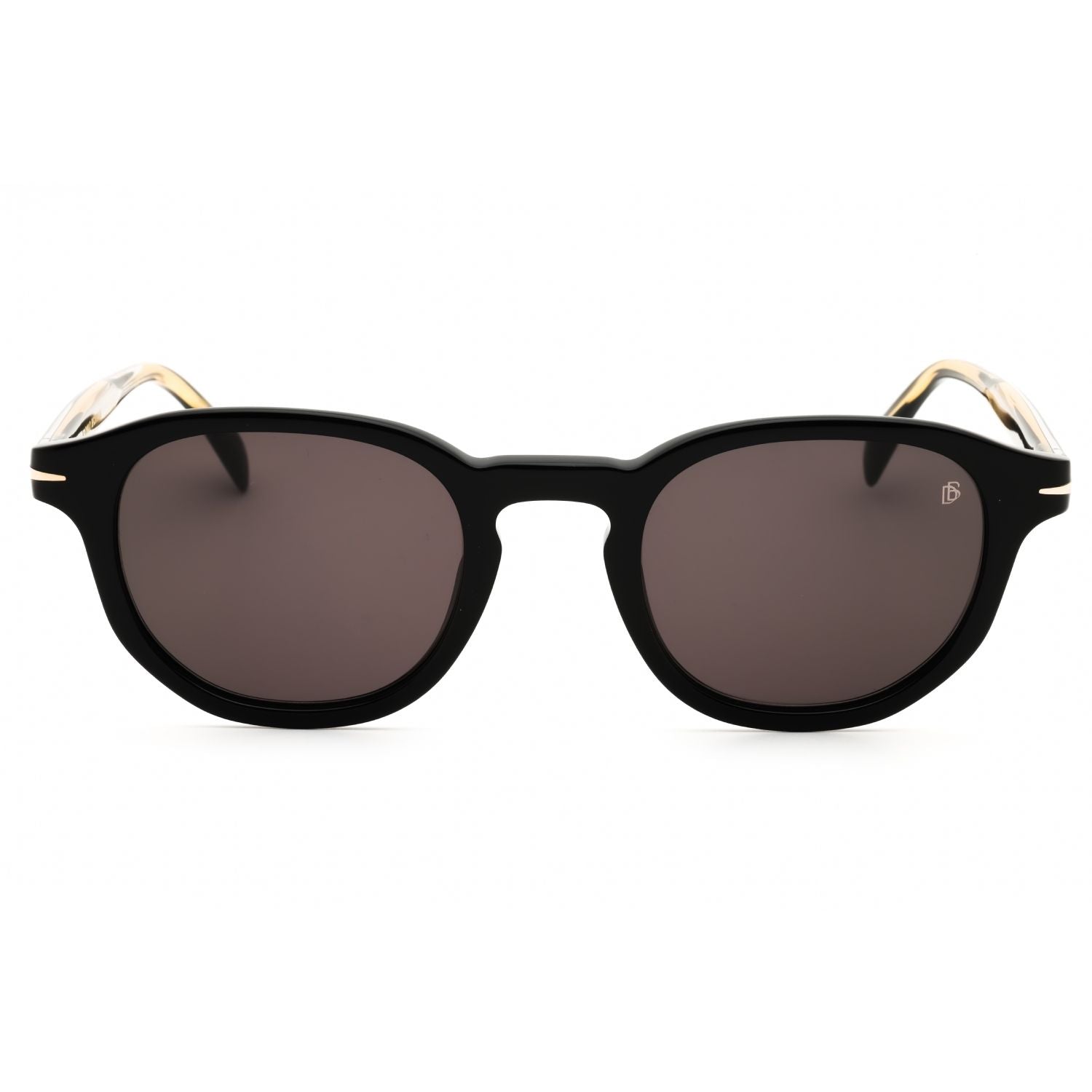David Beckham DB 1007/S Round Sunglasses – Black/Grey