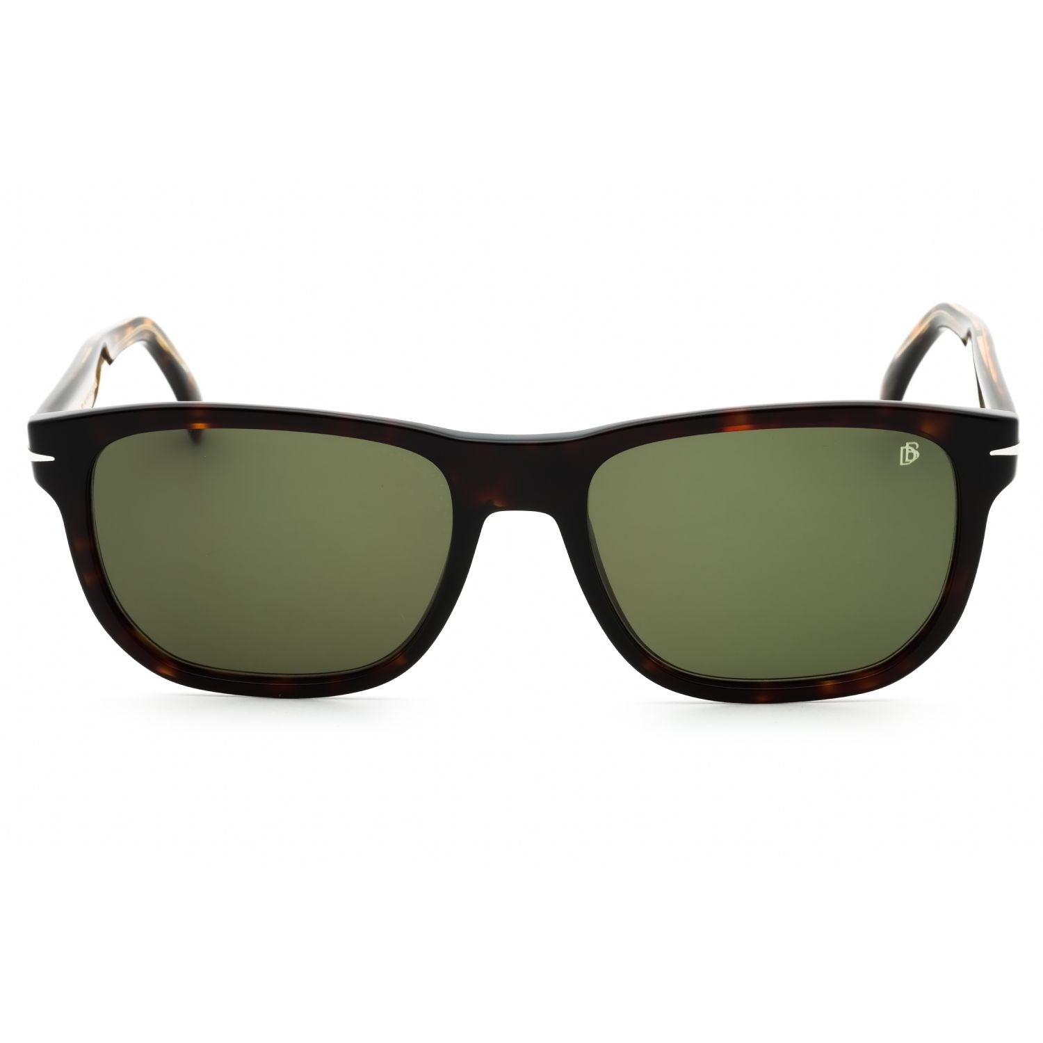 David Beckham DB 1045/S Rectangular Sunglasses – Havana/Green