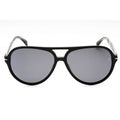 David Beckham DB 1091/S Aviator Sunglasses – Black/Grey Polarized