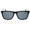 David Beckham DB 1092/S Rectangular Sunglasses – Black/Grey Polarized