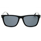 David Beckham DB 1092/S Rectangular Sunglasses – Black/Grey Polarized