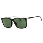 David Beckham DB 1145/G/S Rectangular Sunglasses – Black/Green