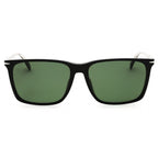David Beckham DB 1145/G/S Rectangular Sunglasses – Black/Green