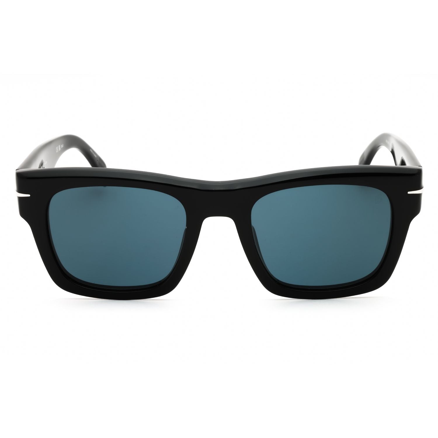 David Beckham DB 7099/S Rectangular Sunglasses – Black/Blue