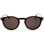 David Beckham DB 1036/S Round Sunglasses – Havana/Grey