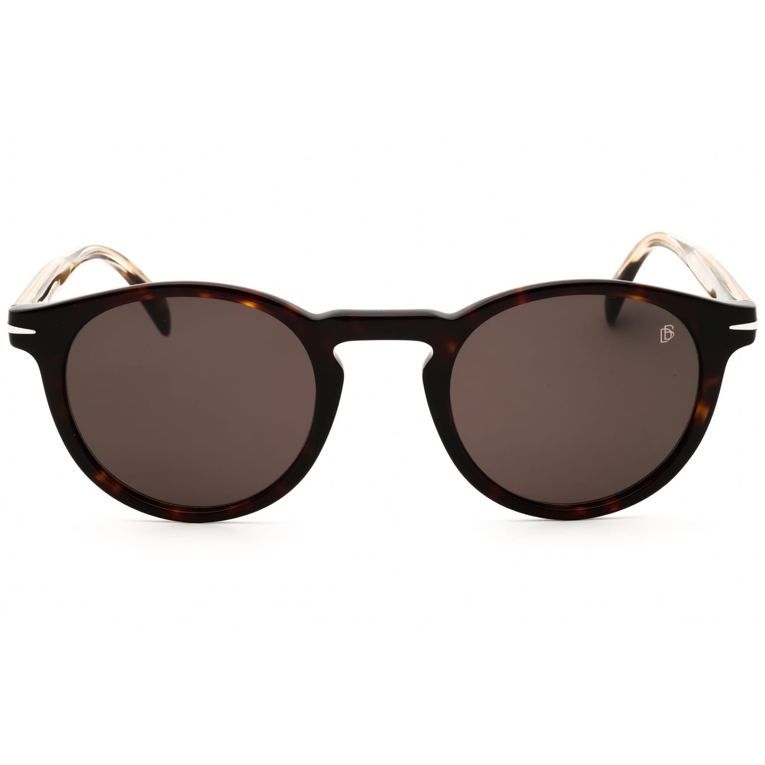 David Beckham DB 1036/S Round Sunglasses – Havana/Grey