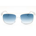 Guess GU00123 Men's Rectangular Sunglasses – Clear