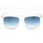 Guess GU00123 Men's Rectangular Sunglasses – Clear
