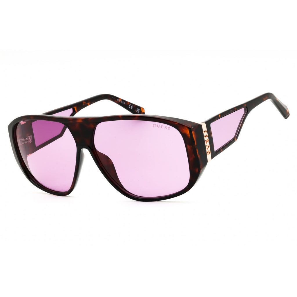 Guess GU00135 Dark Havana / Violet Oversized Sunglasses