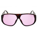 Guess GU00135 Dark Havana / Violet Oversized Sunglasses