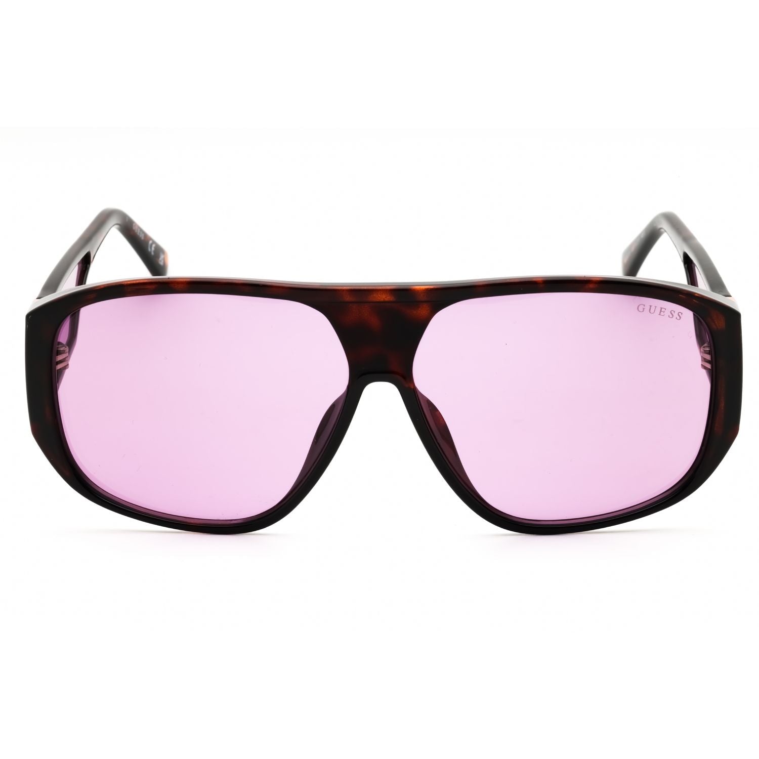 Guess GU00135 Dark Havana / Violet Oversized Sunglasses