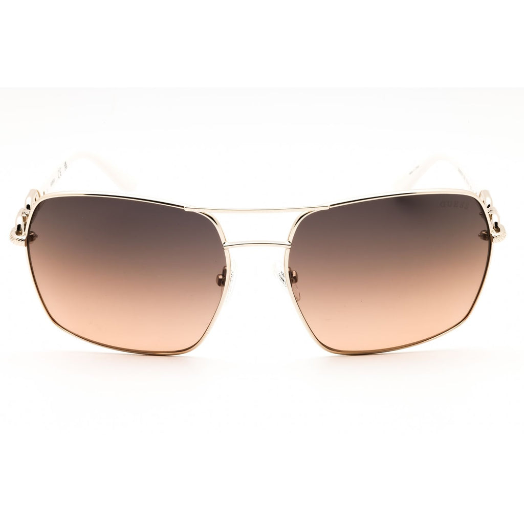 Guess GU00159 Women's Rectangular Sunglasses – Gold