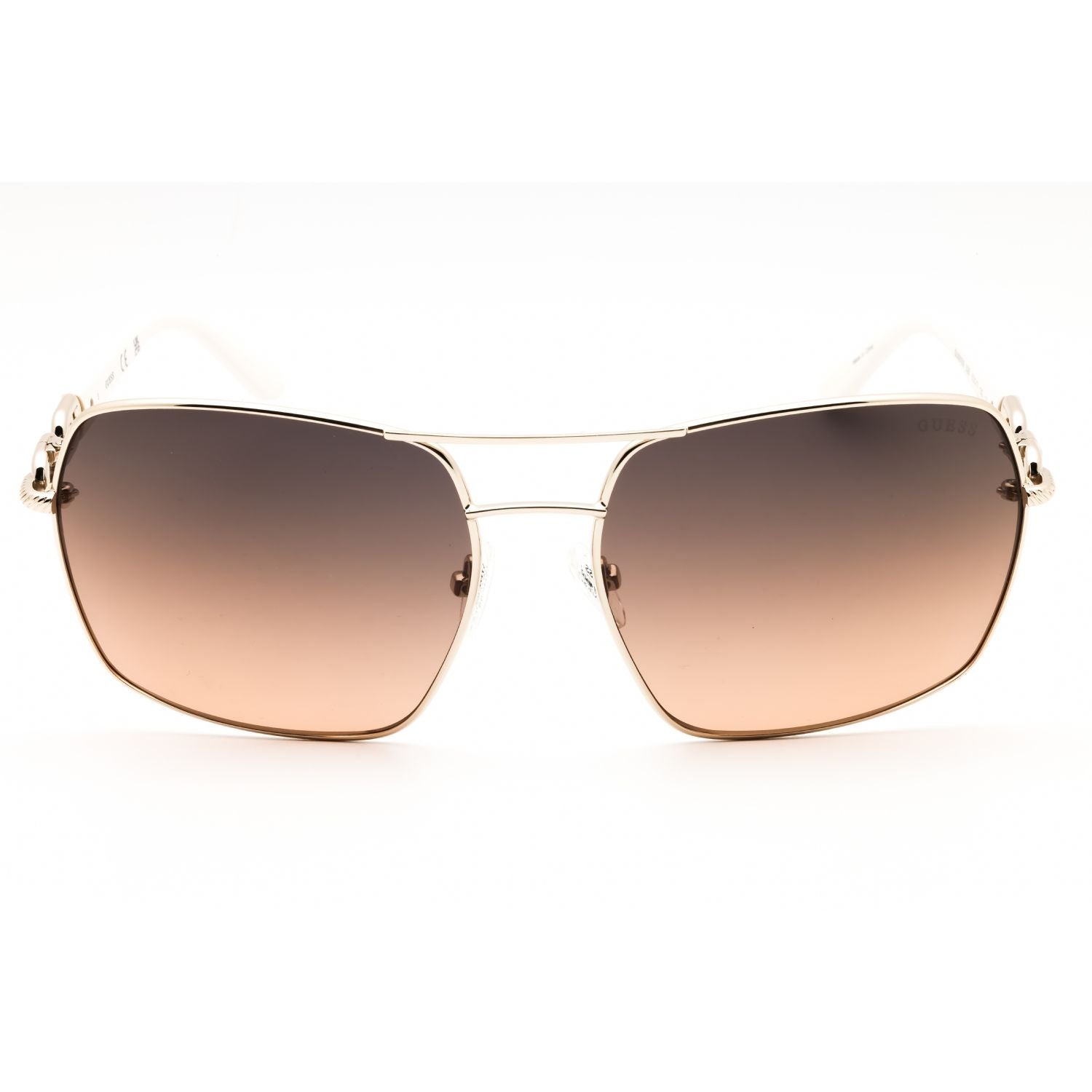 Guess GU00159 Women's Rectangular Sunglasses – Gold