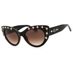 Guess GU00163 Cat Eye Sunglasses for Women – Dark Havana