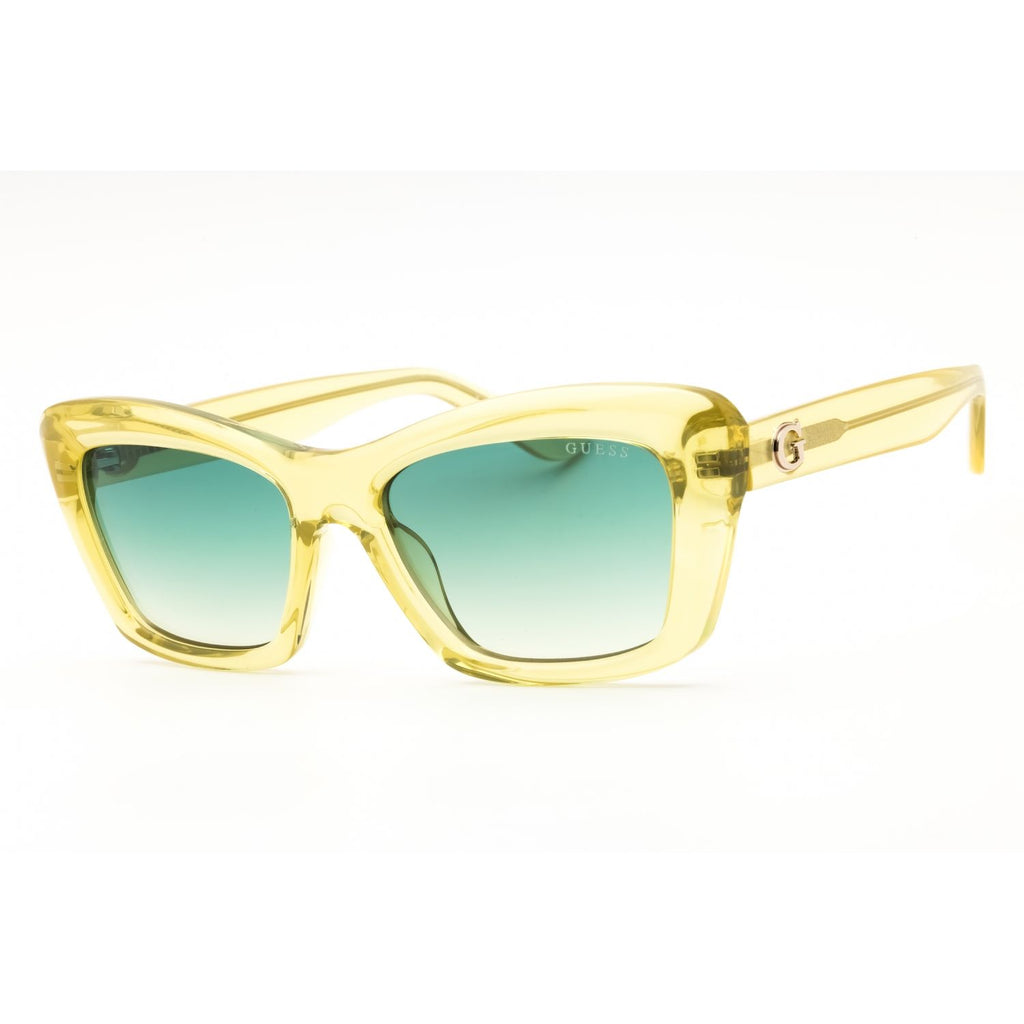 Guess GU00195 Women's Cat Eye Sunglasses – Shiny Yellow
