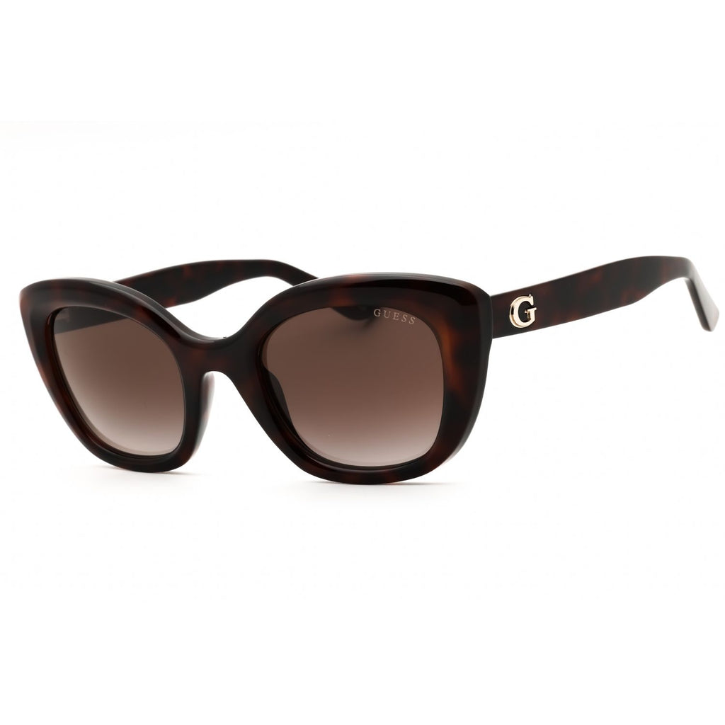 Guess GU00196 Dark Havana / Gradient Brown Cat Eye Sunglasses