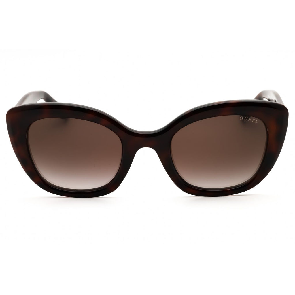 Guess GU00196 Dark Havana / Gradient Brown Cat Eye Sunglasses
