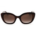 Guess GU00196 Dark Havana / Gradient Brown Cat Eye Sunglasses