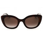 Guess GU00196 Dark Havana / Gradient Brown Cat Eye Sunglasses