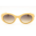 Guess GU00198-H Women's Oval Sunglasses – Shiny Yellow