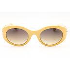 Guess GU00198-H Women's Oval Sunglasses – Shiny Yellow