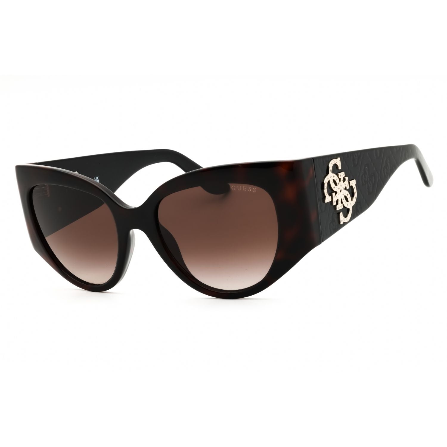 Guess GU00202 Dark Havana / Gradient Brown Cat Eye Sunglasses
