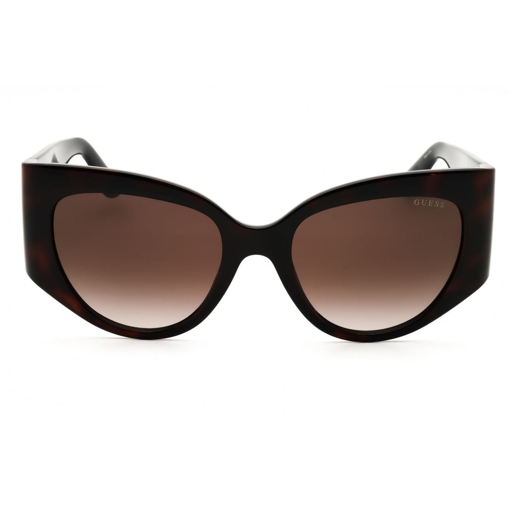 Guess GU00202 Dark Havana / Gradient Brown Cat Eye Sunglasses