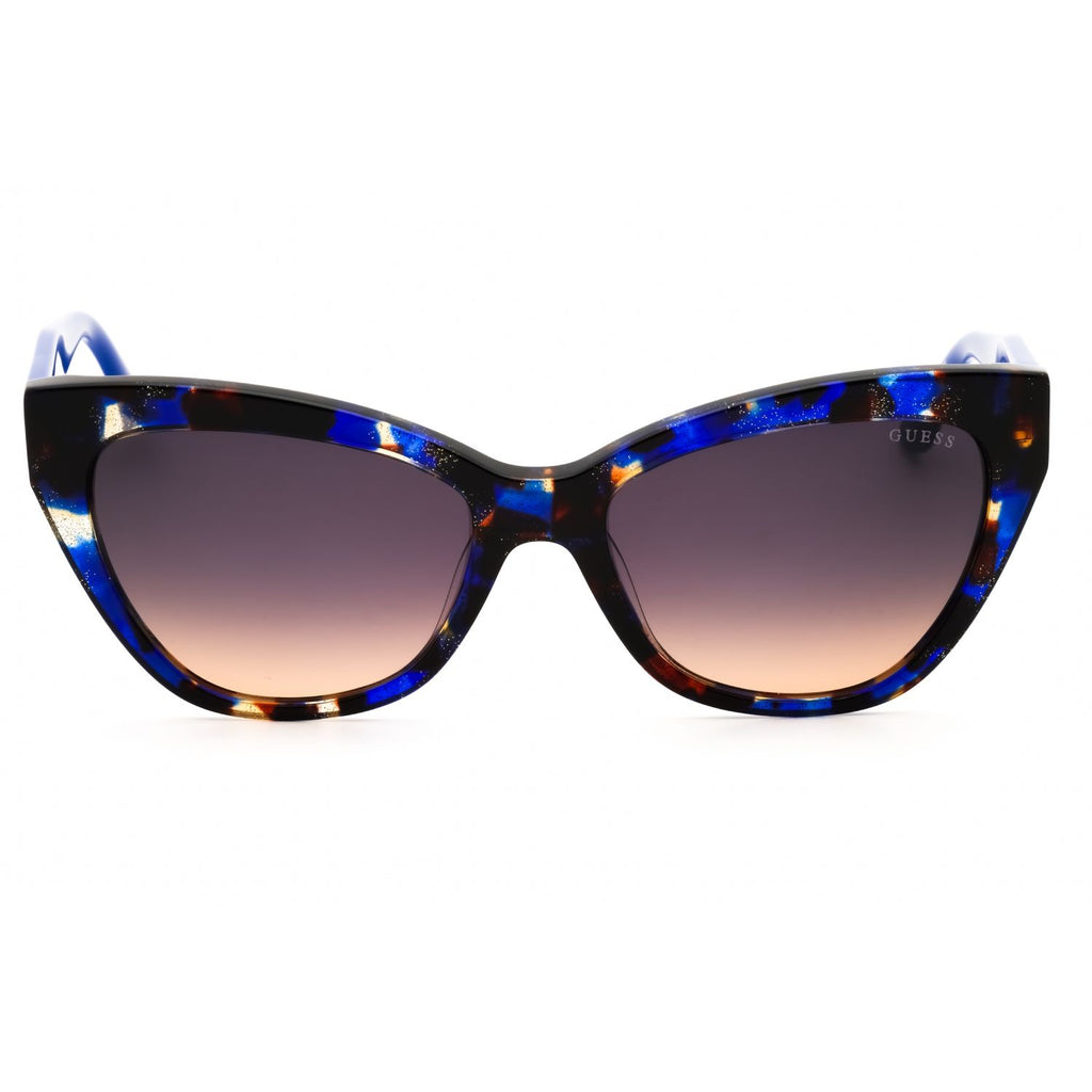 Guess GU00204 Women's Cat Eye Sunglasses – Blue Havana